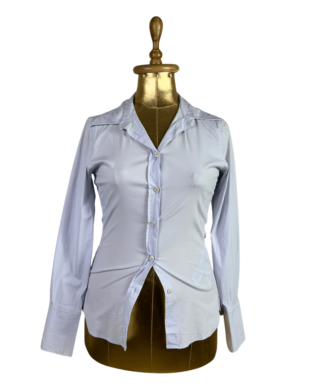 Massimo Dutti Women's Fitted Shirt - 34 - Funkify