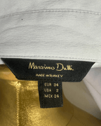 Massimo Dutti Women's Fitted Shirt - 34 - Funkify