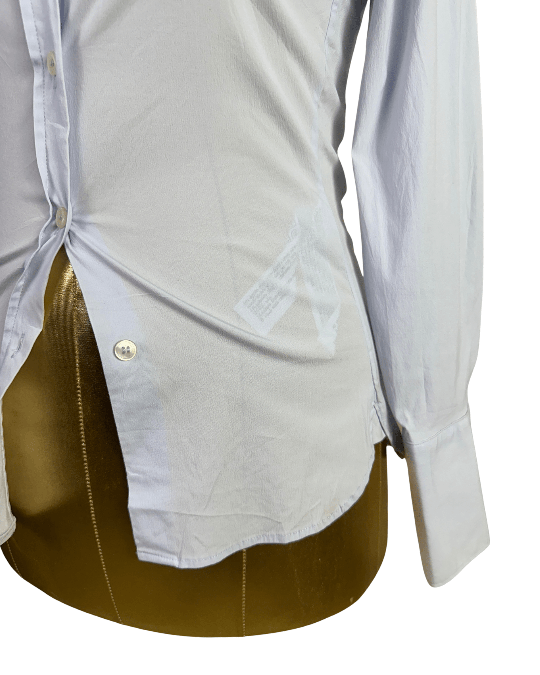 Massimo Dutti Women's Fitted Shirt - 34 - Funkify