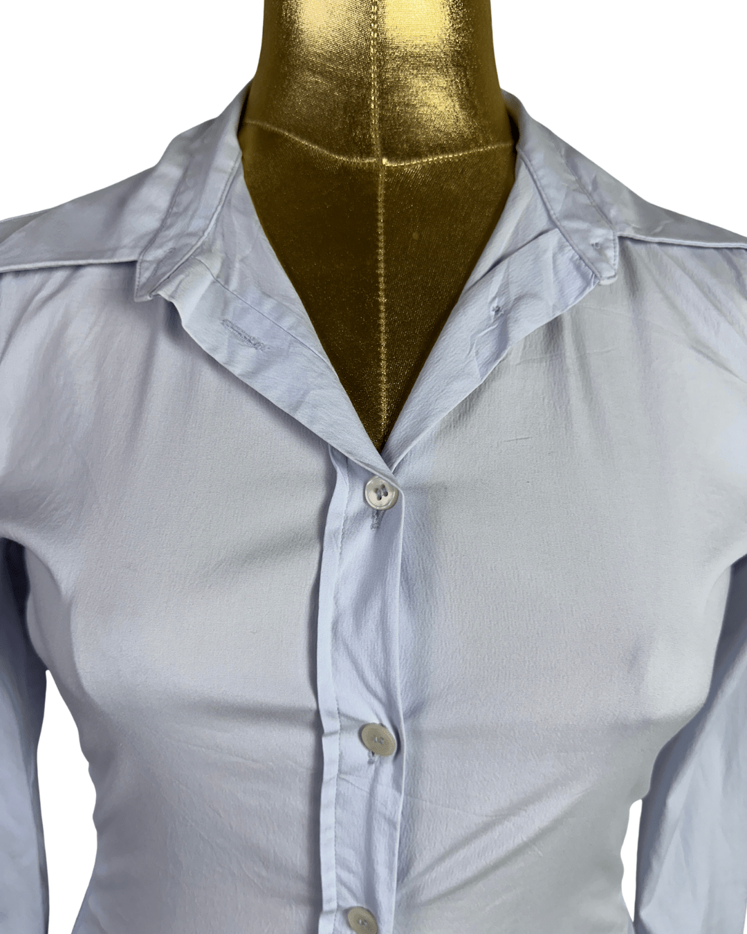 Massimo Dutti Women's Fitted Shirt - 34 - Funkify