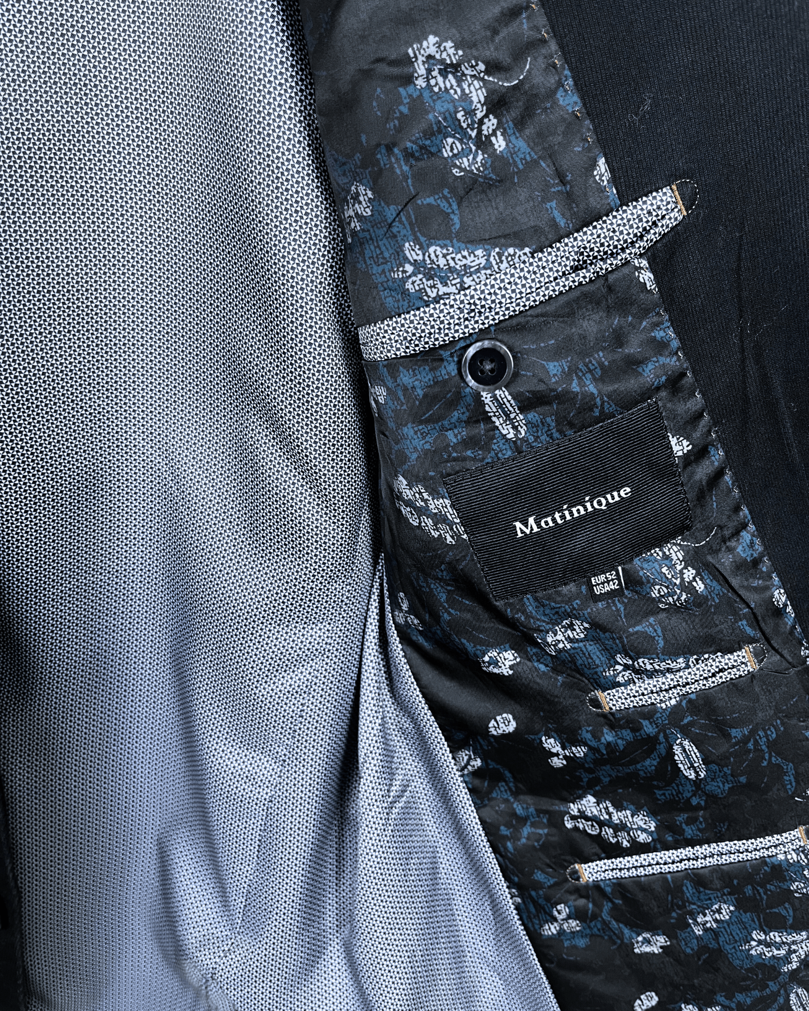 Matinique Navy Blazer - Size EU 52 - Funkify