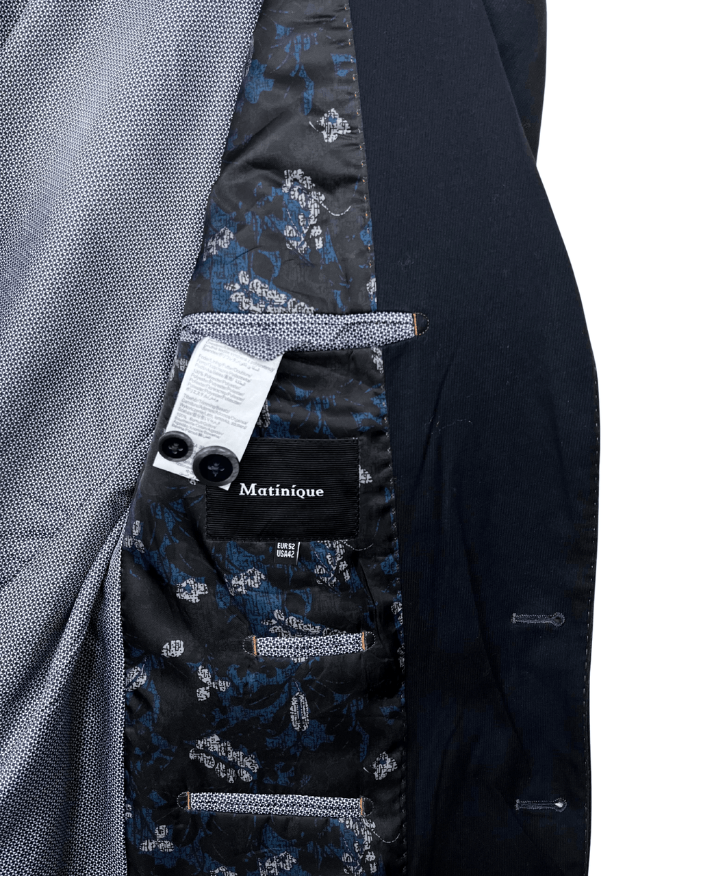 Matinique Navy Blazer - Size EU 52 - Funkify