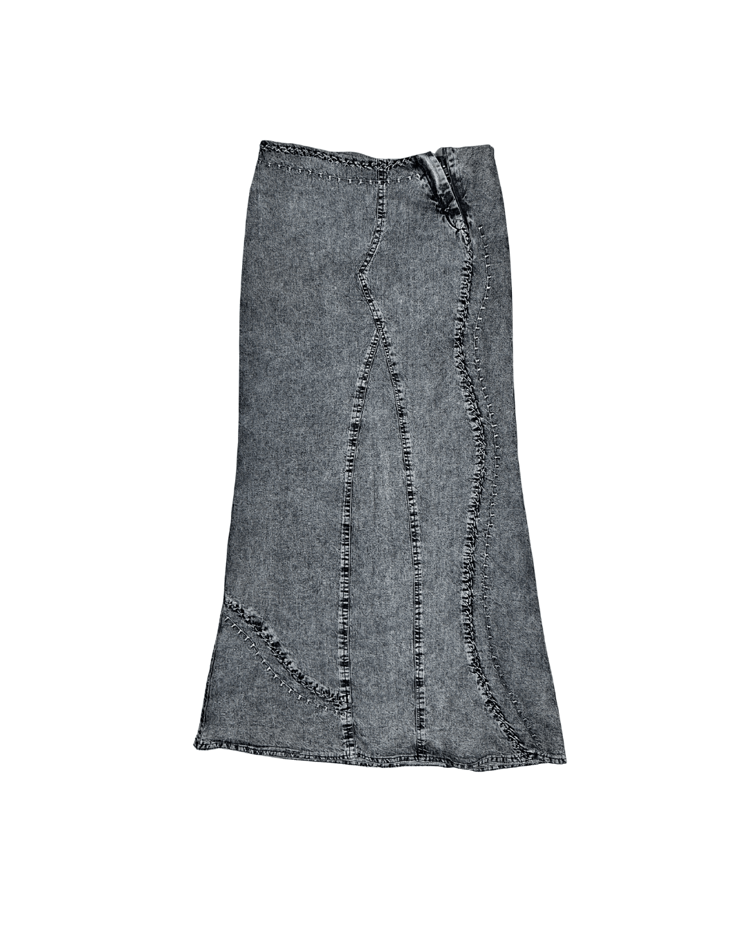 Maxi Denim Skirt - Funkify