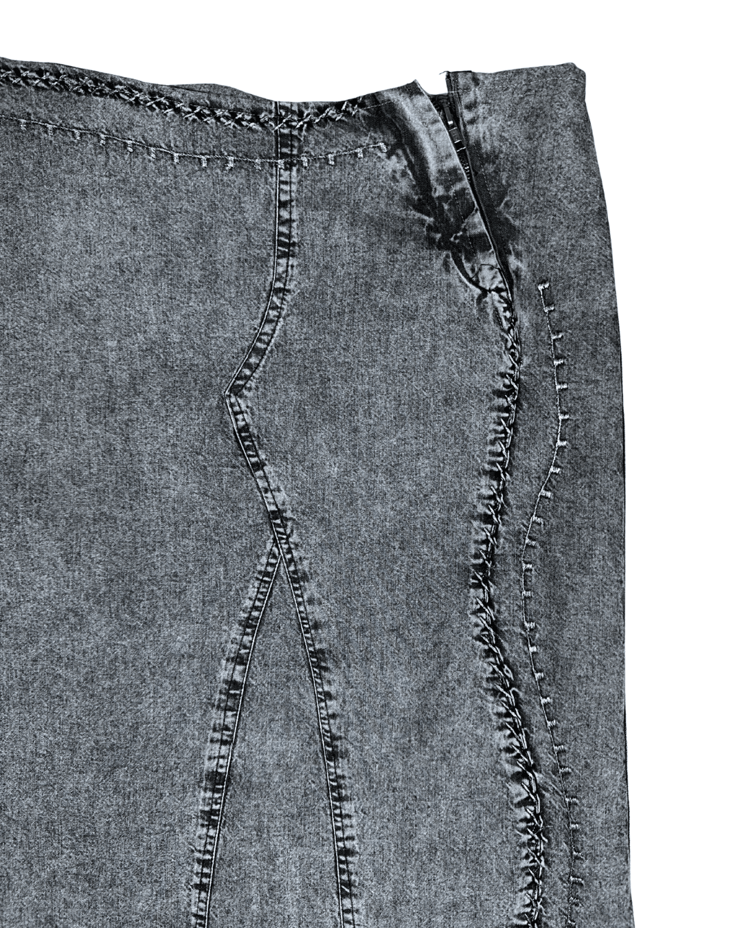 Maxi Denim Skirt - Funkify
