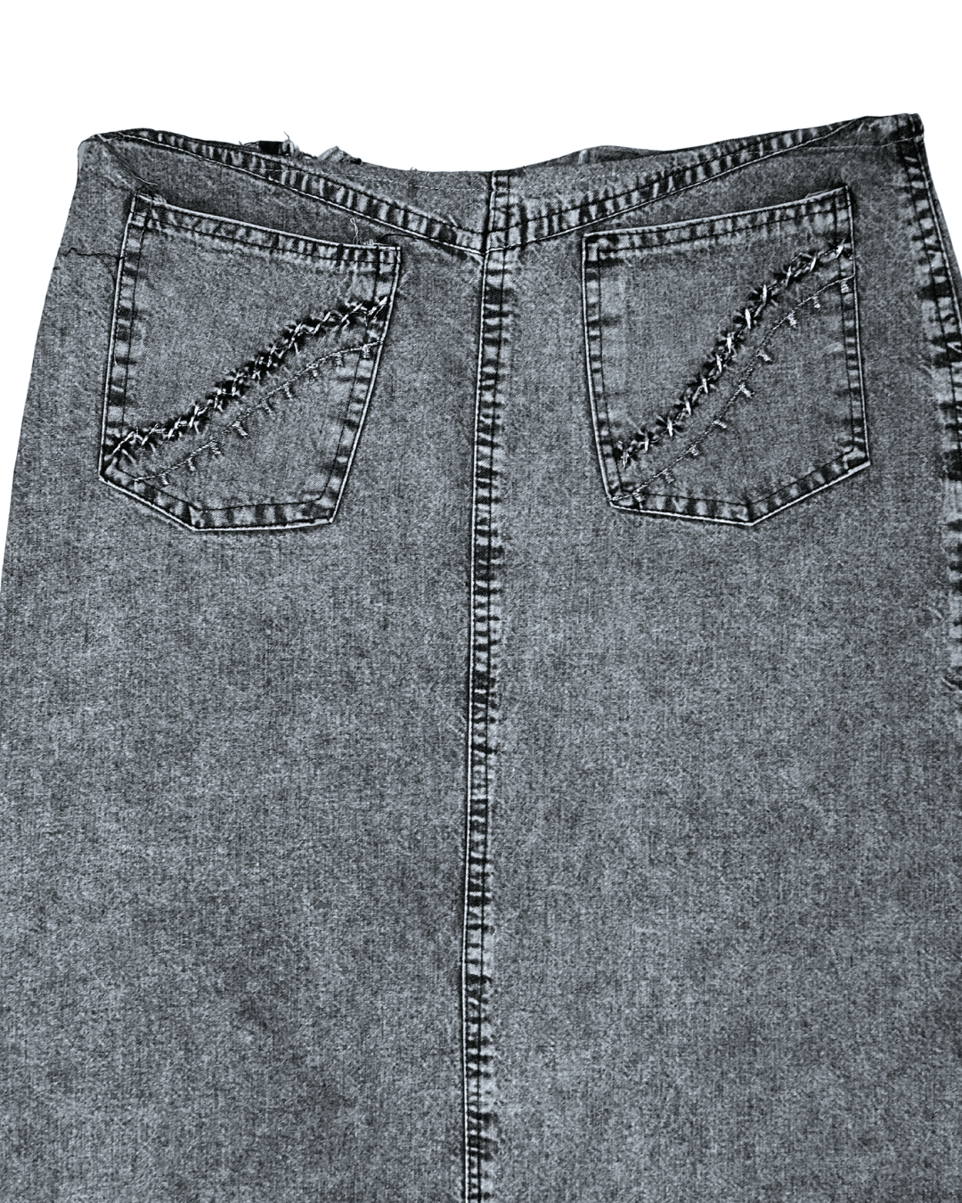 Maxi Denim Skirt - Funkify