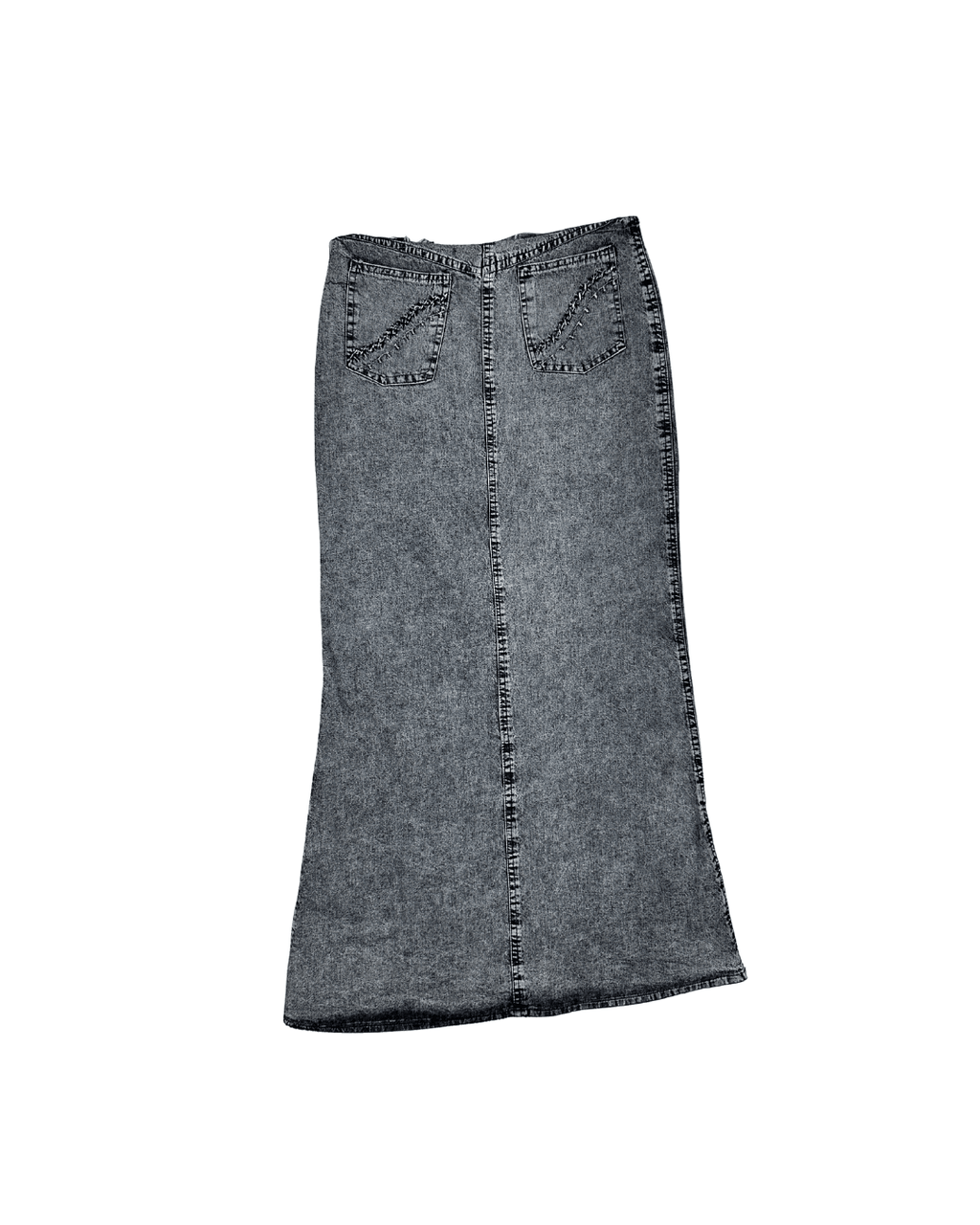Maxi Denim Skirt - Funkify