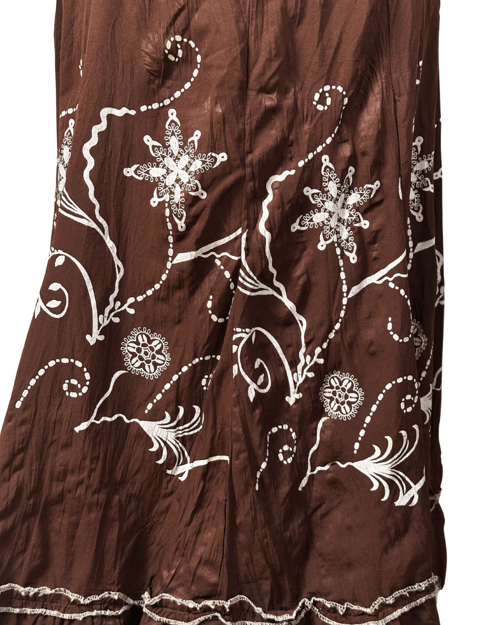 Maxi Floral Layered Skirt - Funkify