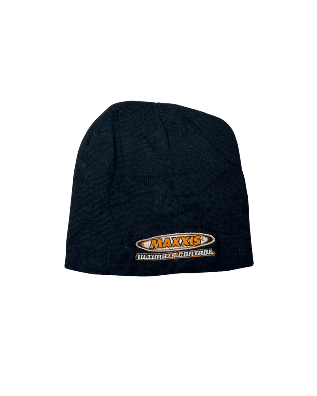 Maxxis “Ultimate Control” Black Knit Beanie - Funkify