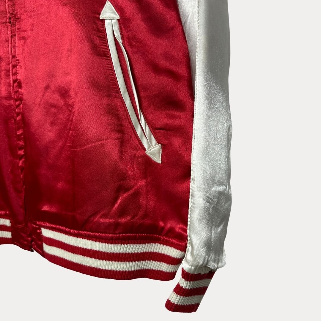 Mbongo Sukajan Varsity Jacket - Funkify