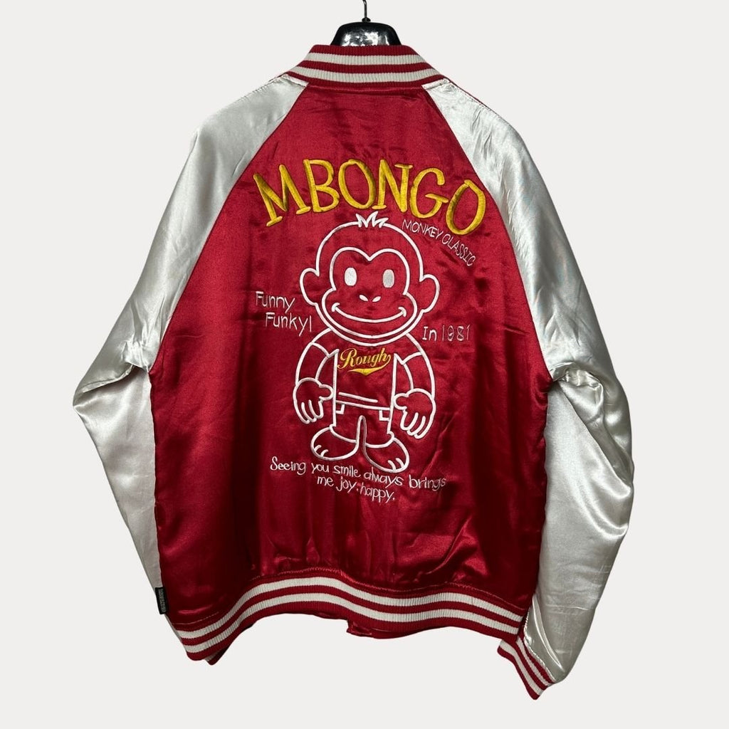 Mbongo Sukajan Varsity Jacket - Funkify