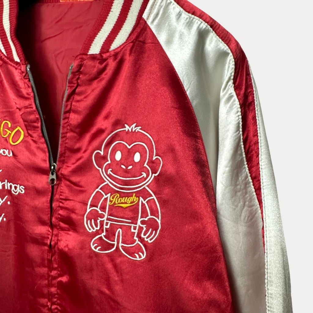 Mbongo Sukajan Varsity Jacket - Funkify