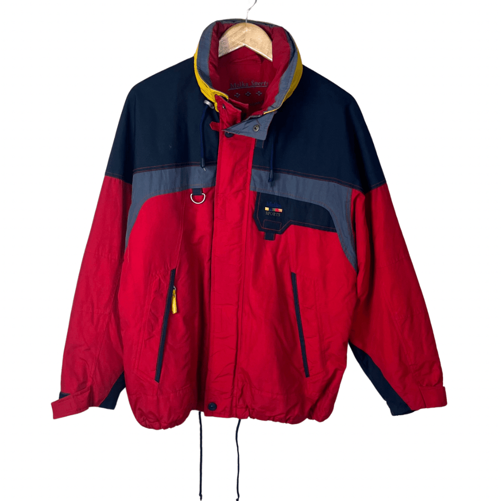 Melka Jacket with Foldable Hood Large - Funkify
