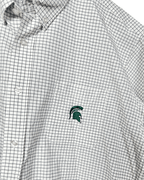 Michigan State Spartans Checkered Shirt 2XL - Funkify