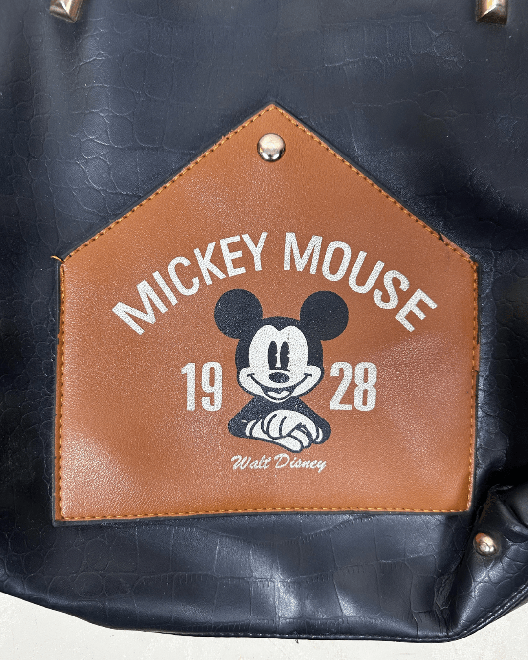 Mickey Mouse Walt Disney Leather Bag - Funkify