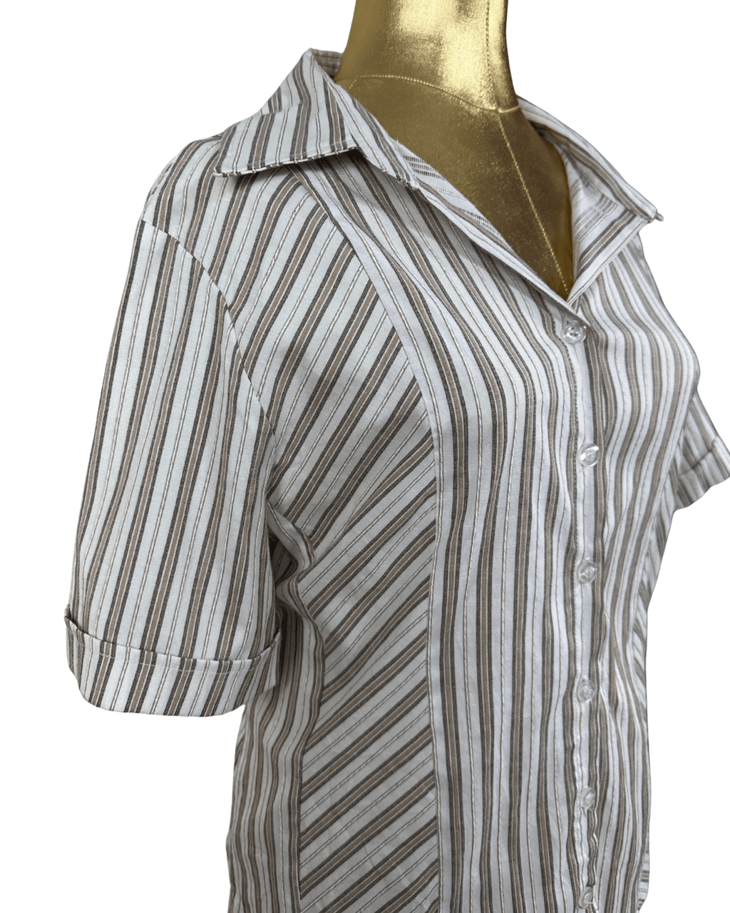Miller's Striped Women's Shirt - XL - Funkify