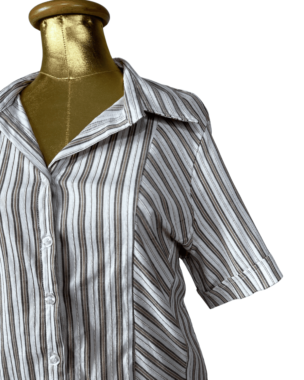 Miller's Striped Women's Shirt - XL - Funkify