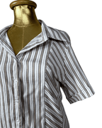 Miller's Striped Women's Shirt - XL - Funkify