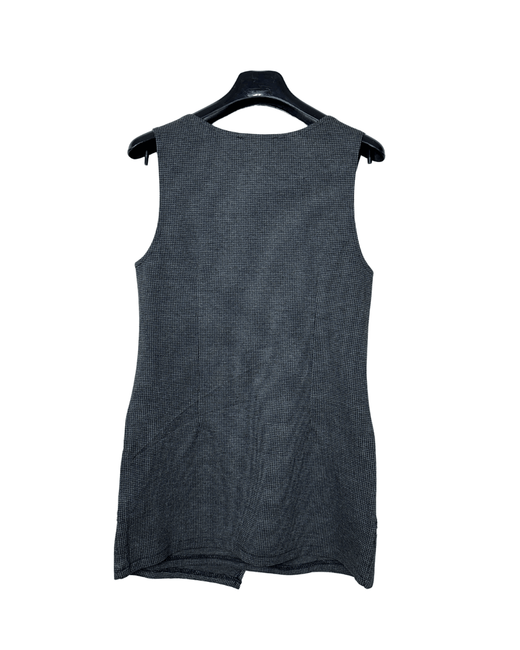 Mim Studded Asymmetrica Mini Dress with Zipper Details Small - Funkify