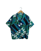 Mirror Image Geometric Shirt 2XL - Funkify