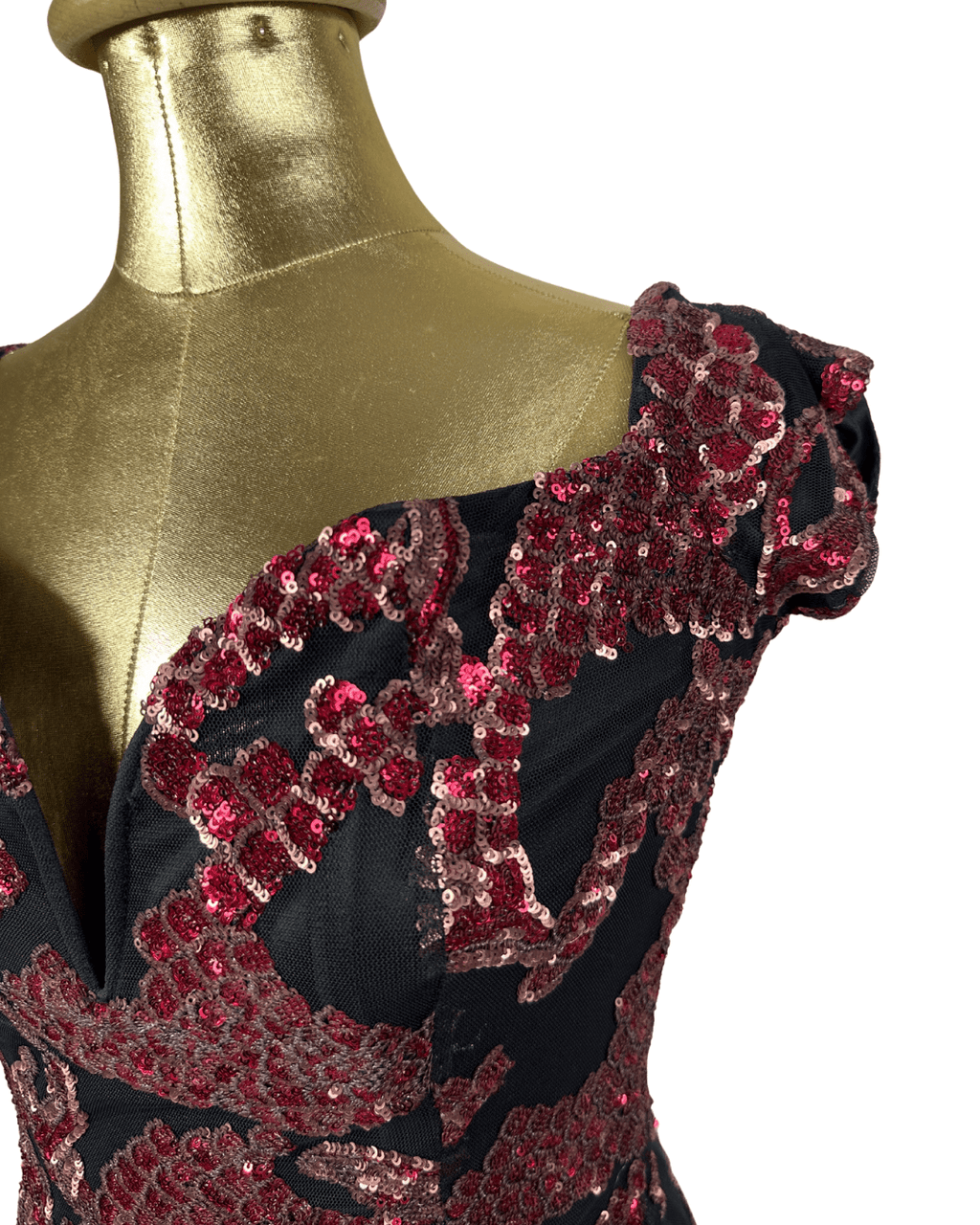 Missi London Sequin Dress - Medium - Funkify