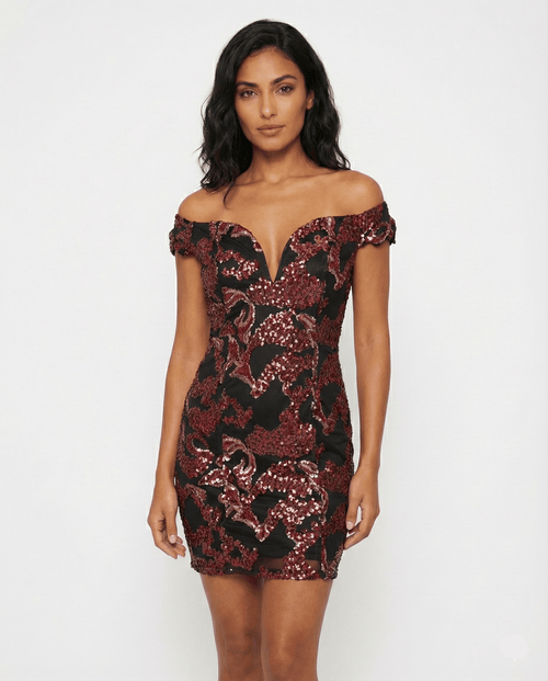 Missi London sequin dress, size medium
