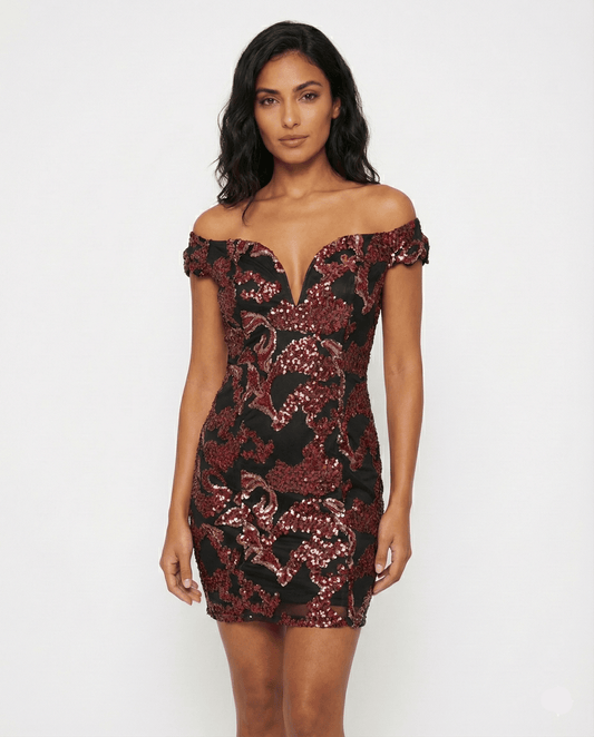 Missi London Sequin Dress - Medium - Funkify