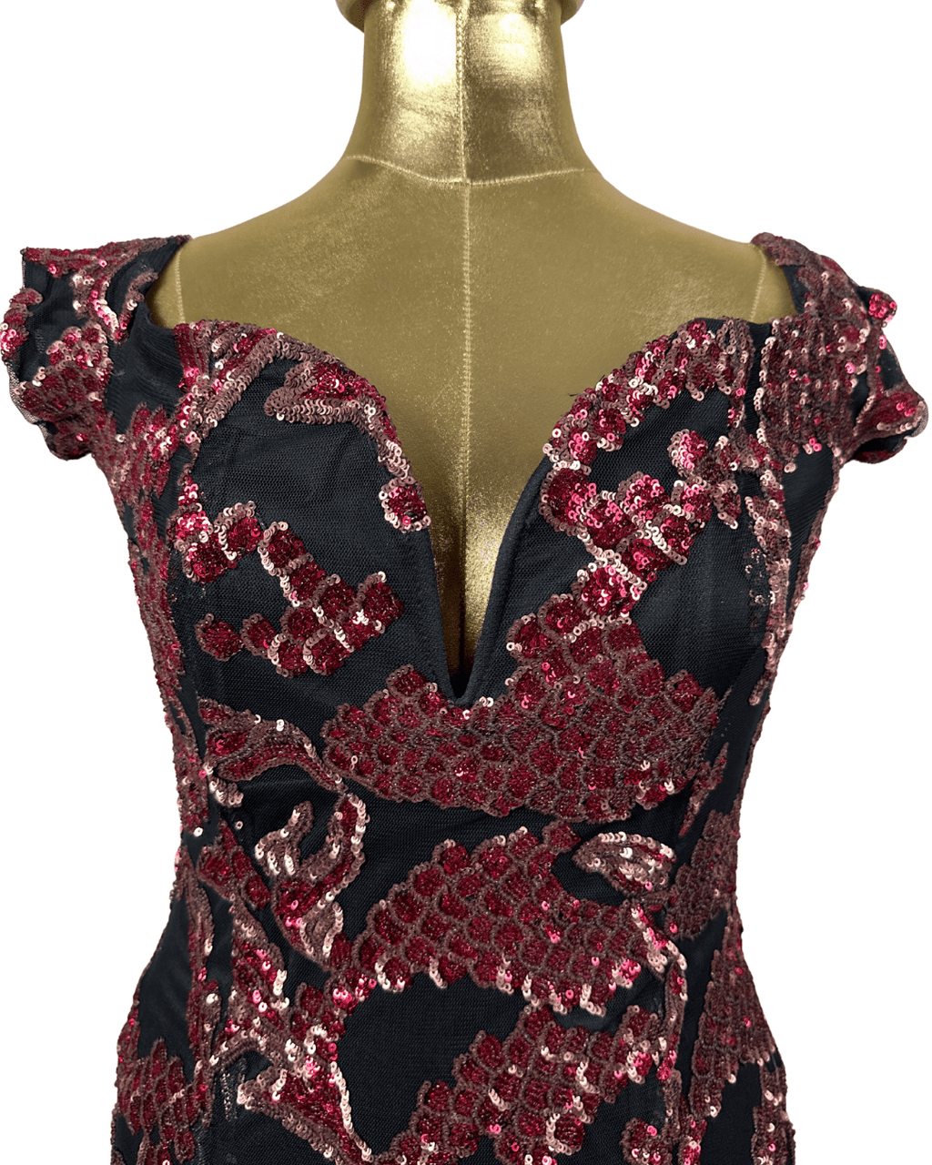 Missi London Sequin Dress - Medium - Funkify