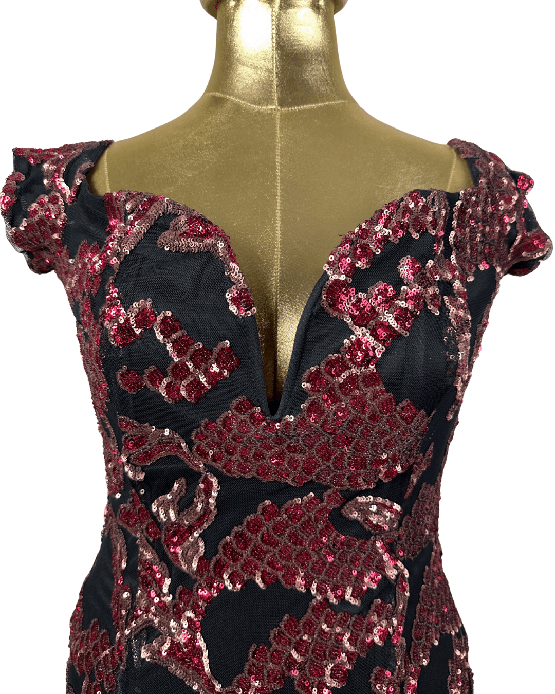 Missi London Sequin Dress - Medium - Funkify