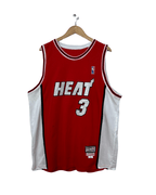 Mitchell & Ness Miami Heat 3 Dwyane Wade Jersey 2XL - Funkify