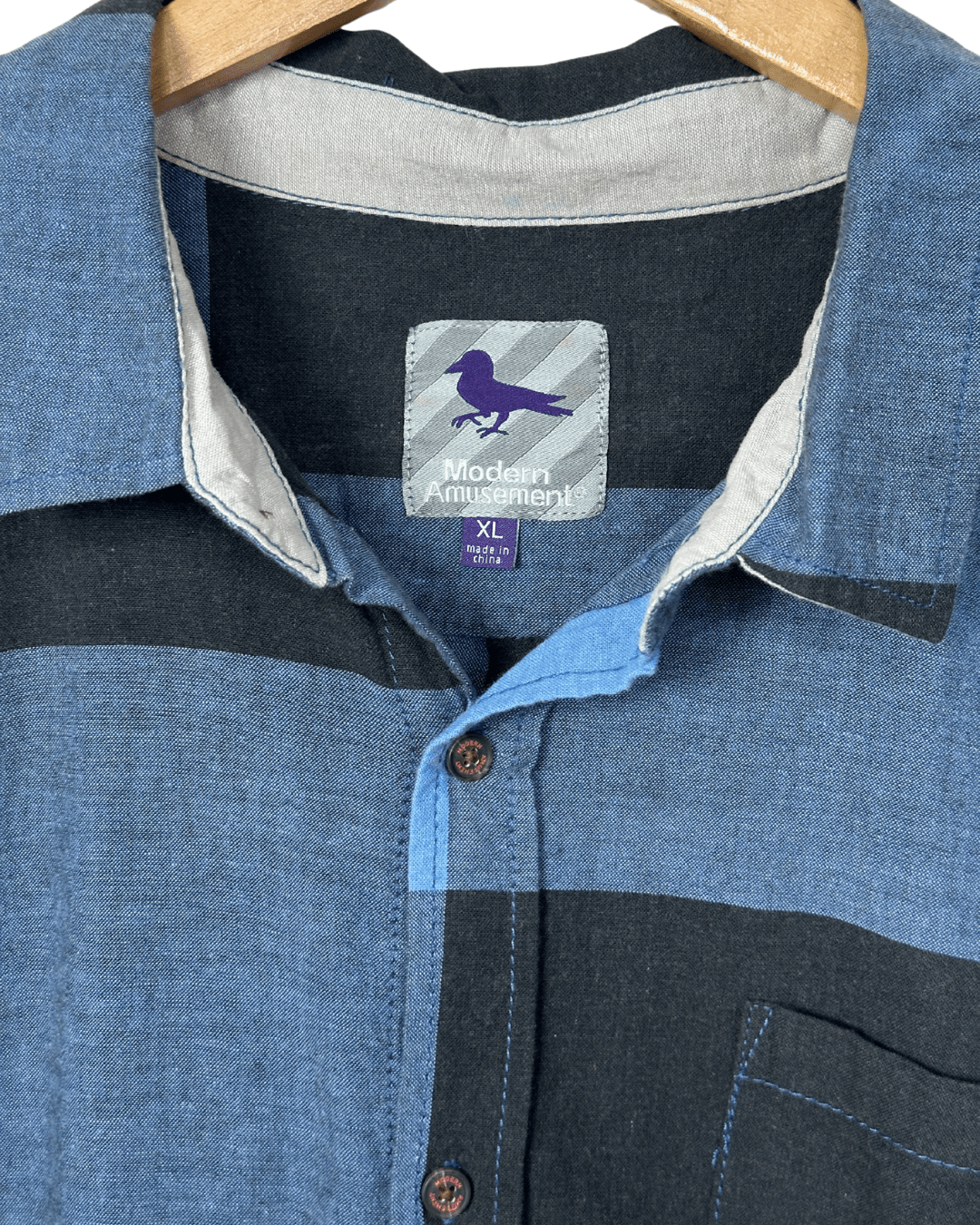 Modern Amusement Colorblock Shirt - Funkify