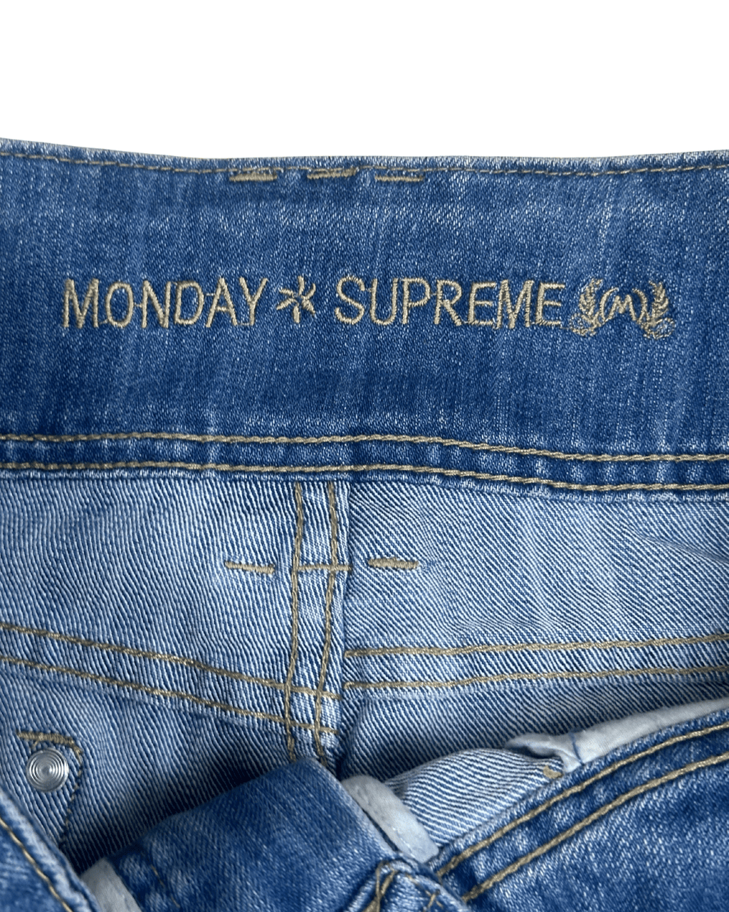 Monday Supreme Denim Mini Skirt - Funkify