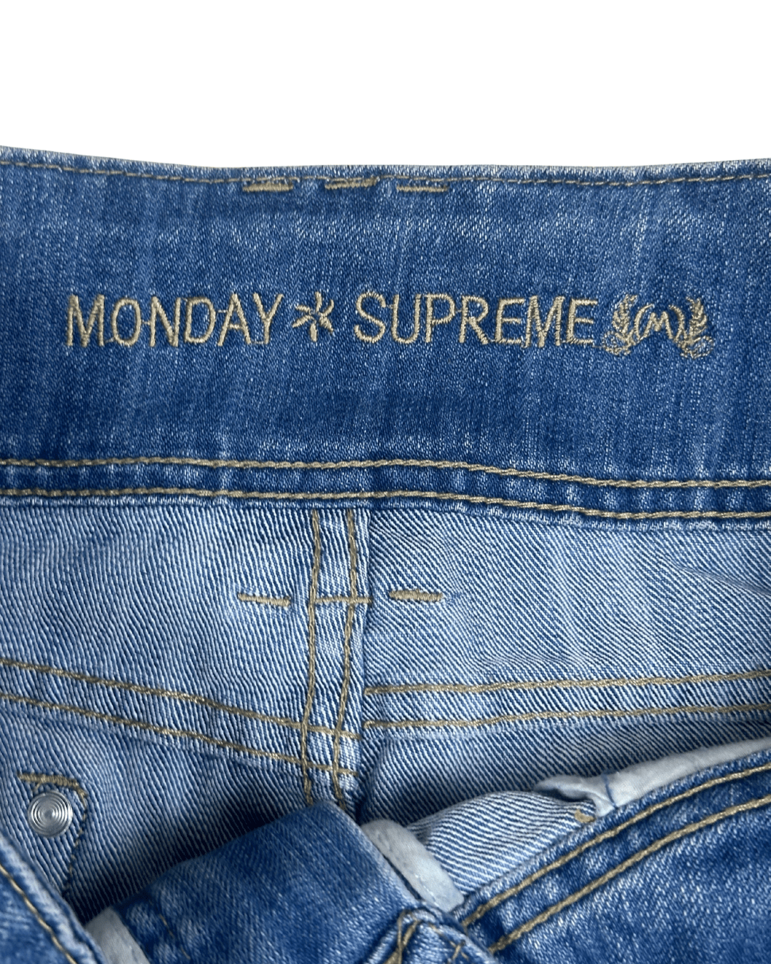 Monday Supreme Denim Mini Skirt - Funkify