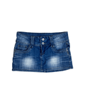 Monday Supreme Denim Mini Skirt - Funkify