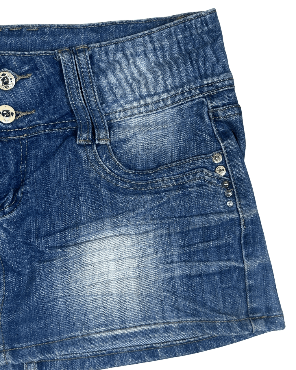 Monday Supreme Denim Mini Skirt - Funkify
