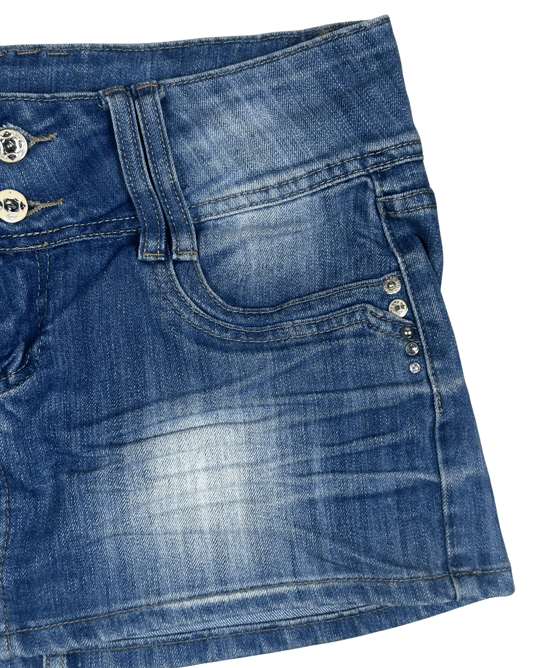 Monday Supreme Denim Mini Skirt - Funkify