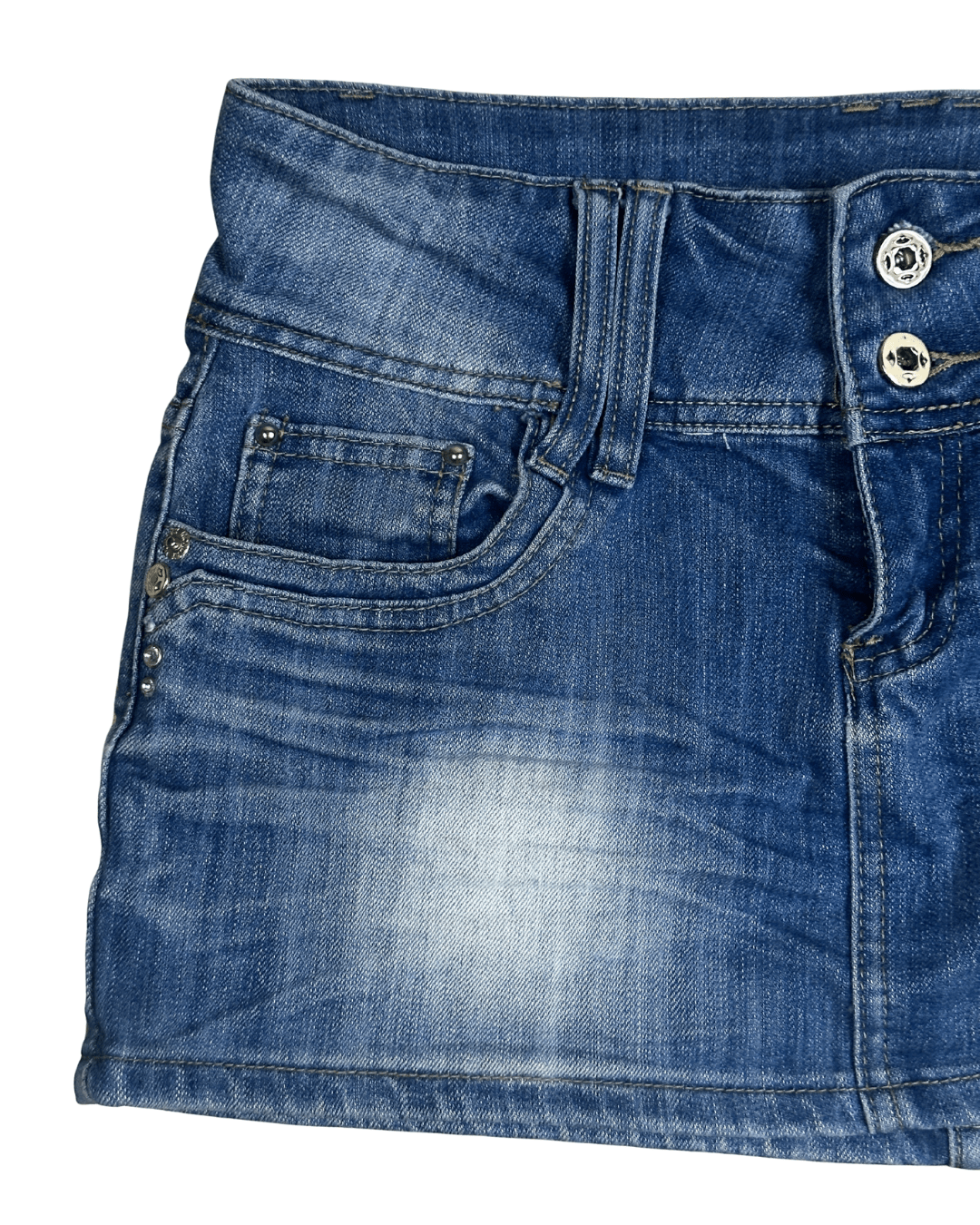 Monday Supreme Denim Mini Skirt - Funkify
