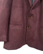 MonteZemolo Maroon Blazer - Size 52 - Funkify