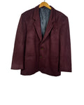 MonteZemolo Maroon Blazer - Size 52 - Funkify