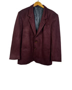 MonteZemolo Maroon Blazer - Size 52 - Funkify