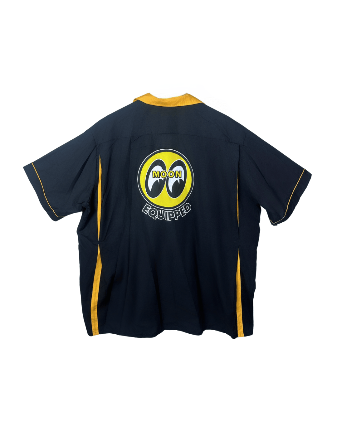 Moon Equipped Bowling Shirt – Hot Rod Garage Style 3XL - Funkify