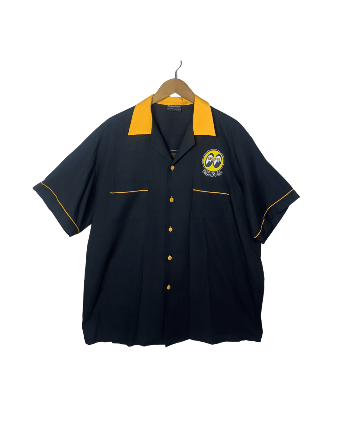 Moon Equipped Bowling Shirt – Hot Rod Garage Style 3XL - Funkify