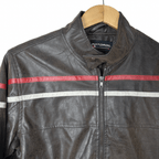 Motoroil Leather Racing Jacket Small - Funkify