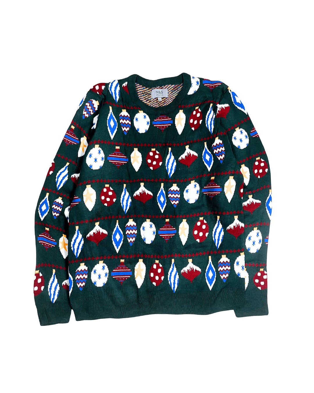 M&S Christmas Sweater Large - Funkify