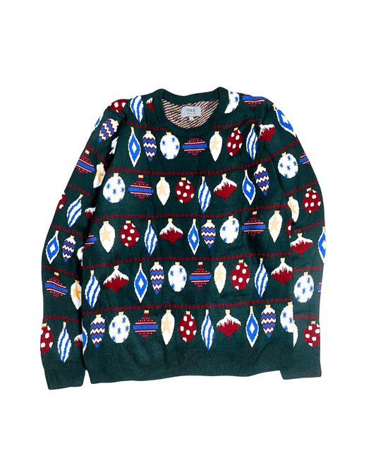M&S Christmas Sweater Large - Funkify