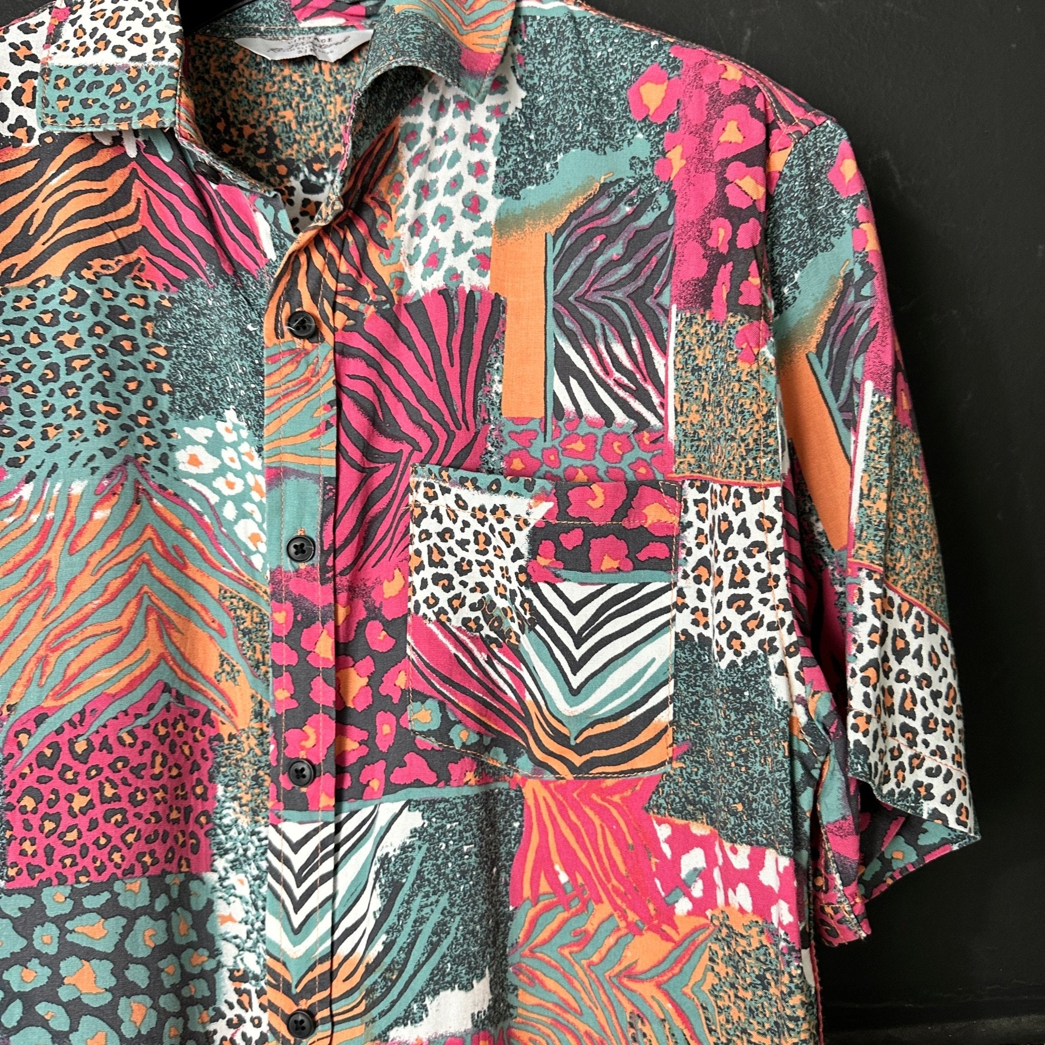 Multi Animal Print Shirt - Funkify