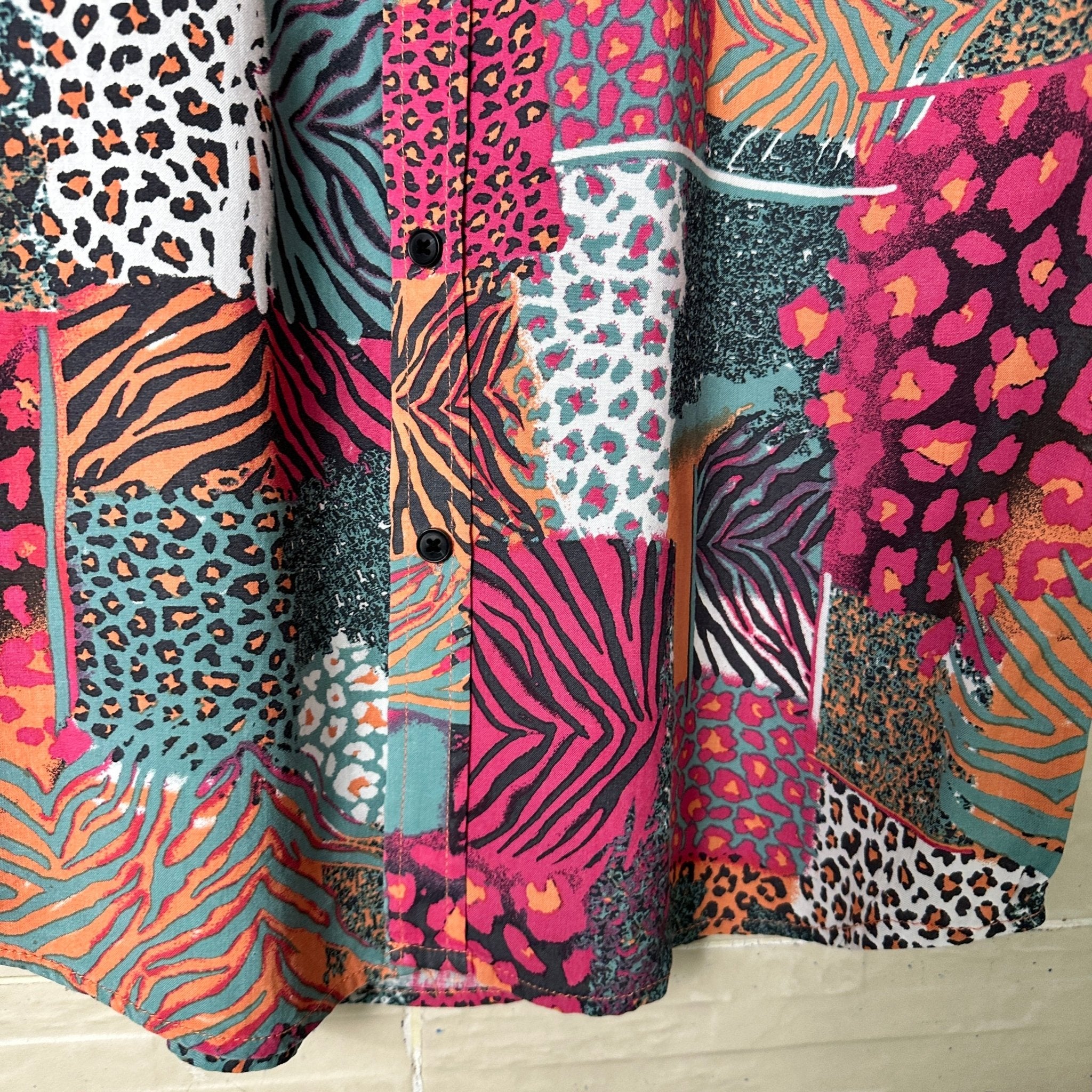 Multi Animal Print Shirt - Funkify