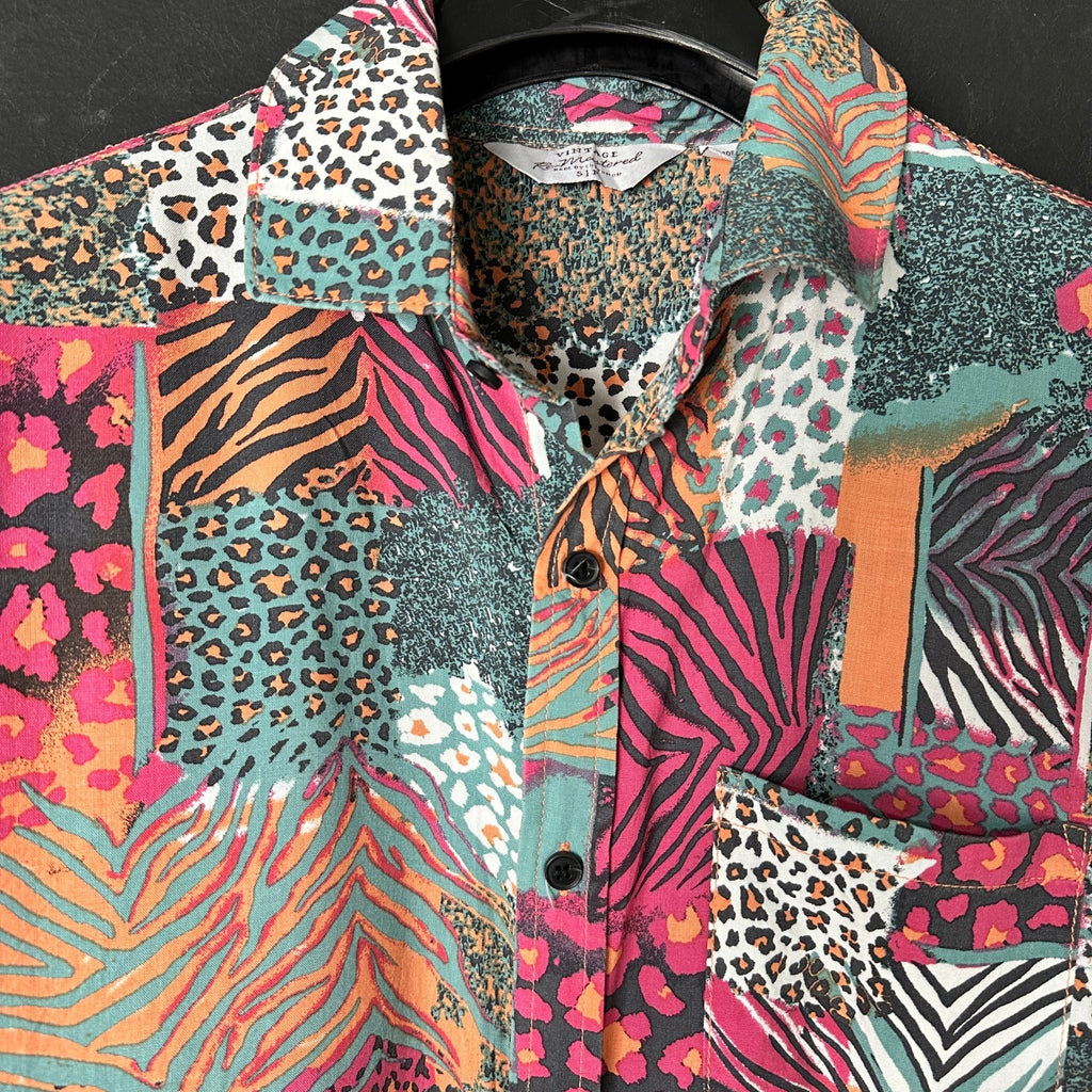 Multi Animal Print Shirt - Funkify