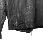 Murberry Women's Leather Jacket Made in Italy Large - Funkify