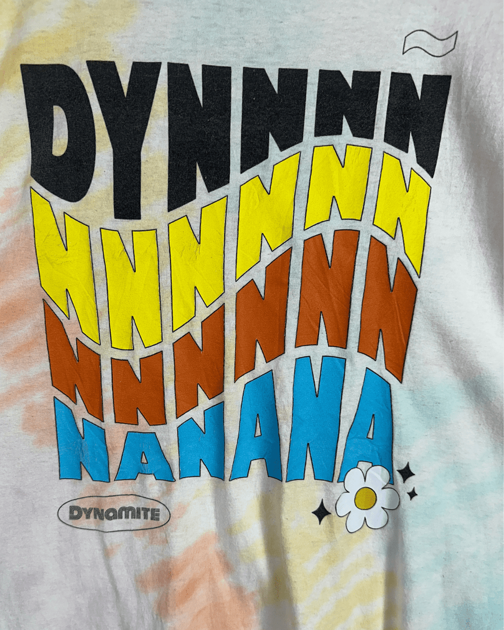 Music Tie Dye T-shirt - Large - Funkify