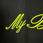 My Brand Embroidered Long Line Graphic Tee - Funkify